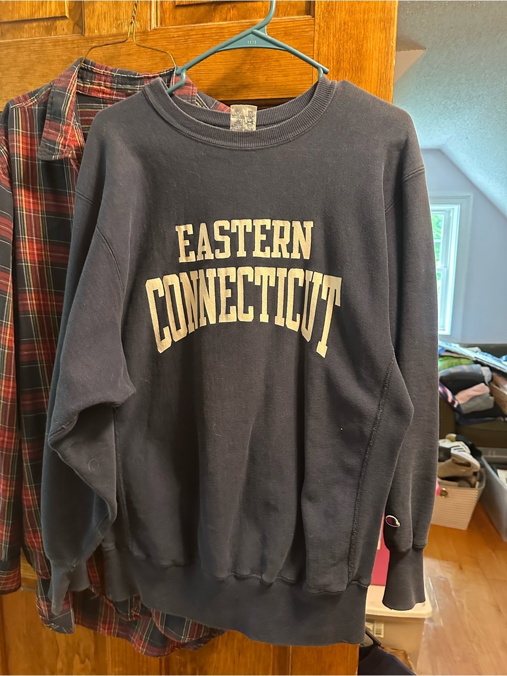 Eastern Connecticut Navy Crewneck Sweatshirt